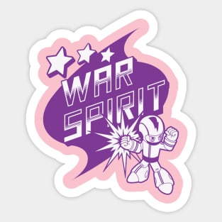 war spirit Sticker